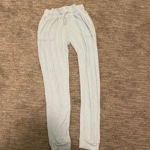 Light blue joggers roxy